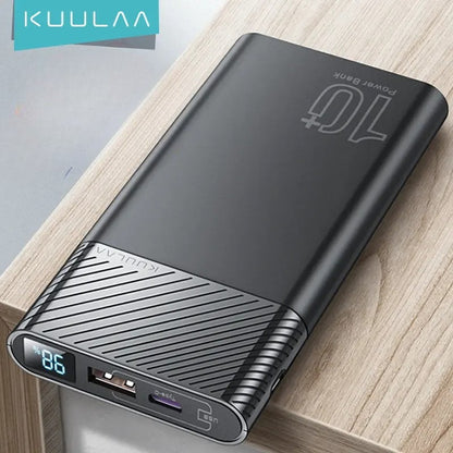 KUULAA cargador portatil 10000mAh QC PD 3.0 PoverBank