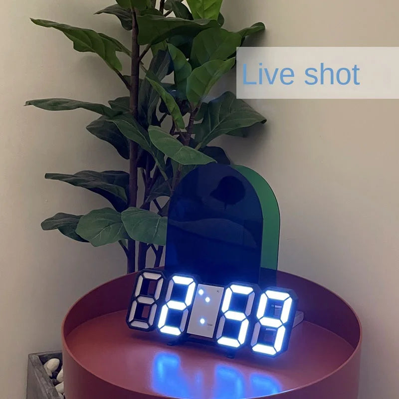 Reloj Despertador 3D LED