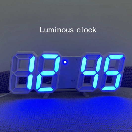 Reloj Despertador 3D LED