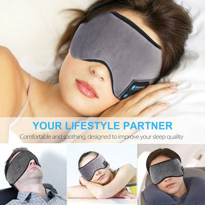 Bluetooth Sleep Headphones with Eye Mask